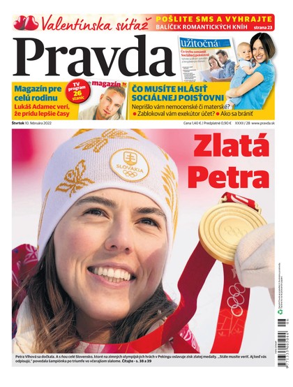E-magazín Denník Pravda 10. 2. 2022 - OUR MEDIA SR a. s.