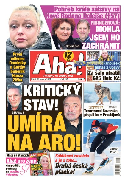E-magazín AHA! - 11.2.2022 - CZECH NEWS CENTER a. s.
