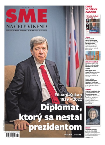 E-magazín SME 11-2-2022 - Petit Press, a.s. 