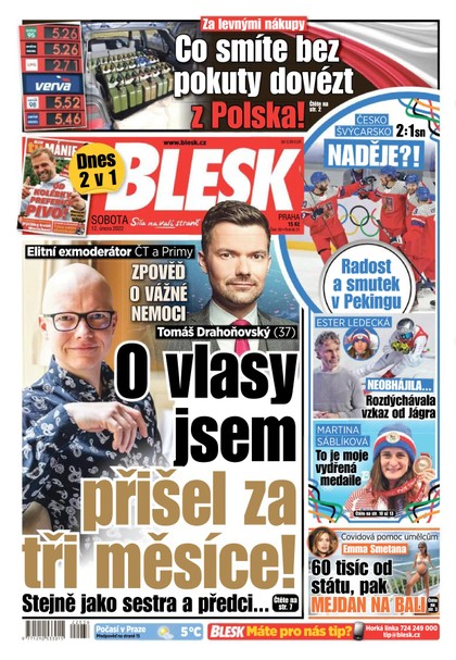 E-magazín Blesk - 12.2.2022 - CZECH NEWS CENTER a. s.