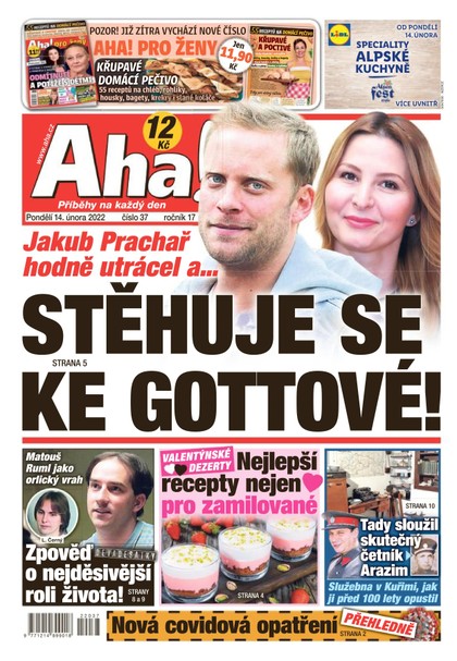 E-magazín AHA! - 14.2.2022 - CZECH NEWS CENTER a. s.