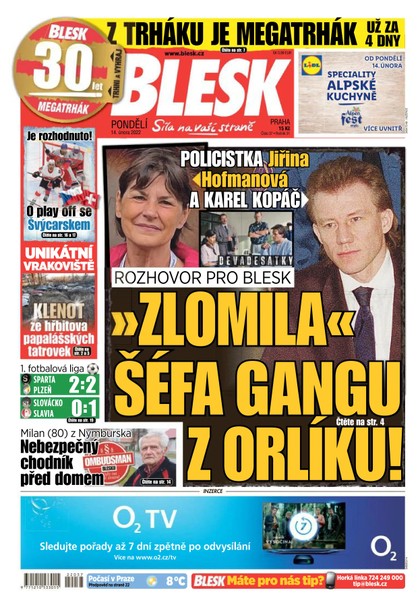 E-magazín Blesk - 14.2.2022 - CZECH NEWS CENTER a. s.