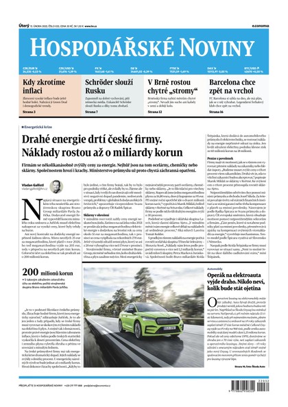 E-magazín HN 032 - 15.02.2022  - Economia, a.s.