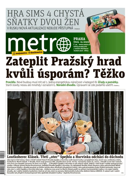 E-magazín METRO - 15.2.2022 - MAFRA, a.s.