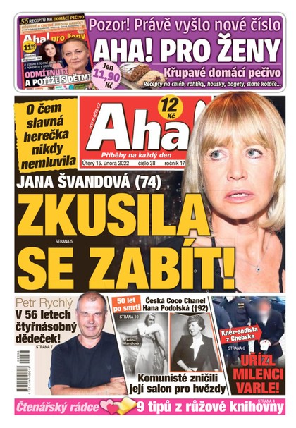 E-magazín AHA! - 15.2.2022 - CZECH NEWS CENTER a. s.