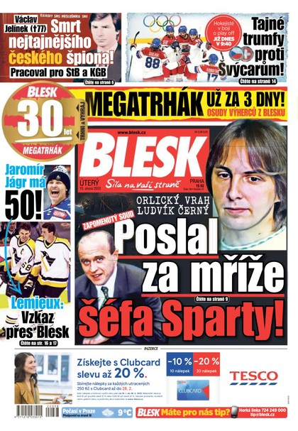E-magazín Blesk - 15.2.2022 - CZECH NEWS CENTER a. s.