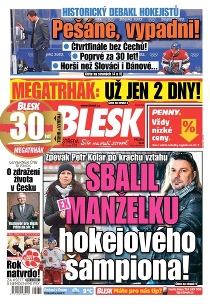 E-magazín Blesk - 16.2.2022 - CZECH NEWS CENTER a. s.