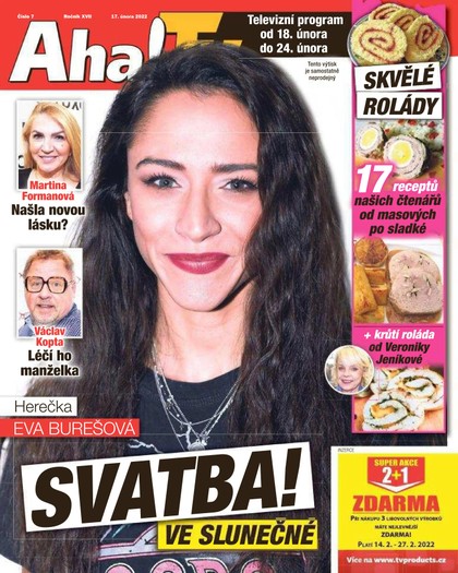 E-magazín AHA! Tv - 17.2.2022 - CZECH NEWS CENTER a. s.
