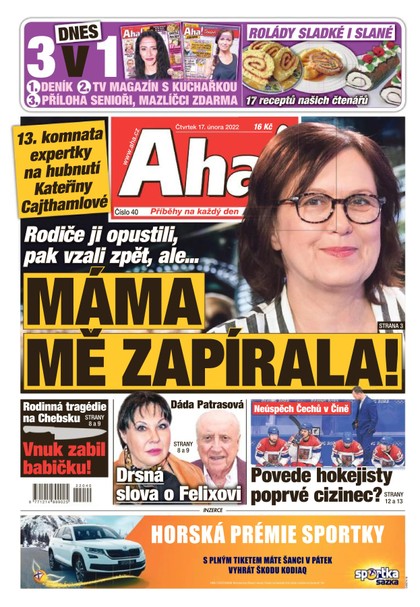 E-magazín AHA! - 17.2.2022 - CZECH NEWS CENTER a. s.