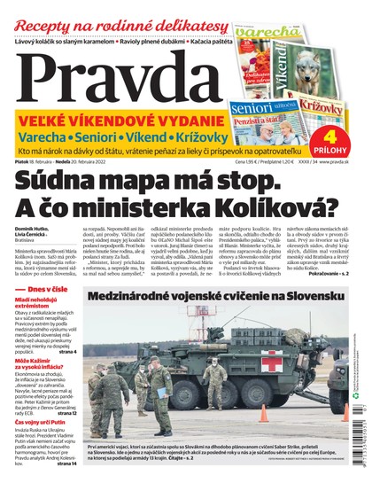 E-magazín Denník Pravda 18. 2. 2022 - OUR MEDIA SR a. s.