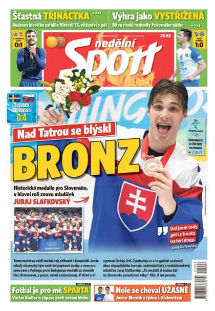 E-magazín Nedělní Sport - 20.2.2022 - CZECH NEWS CENTER a. s.