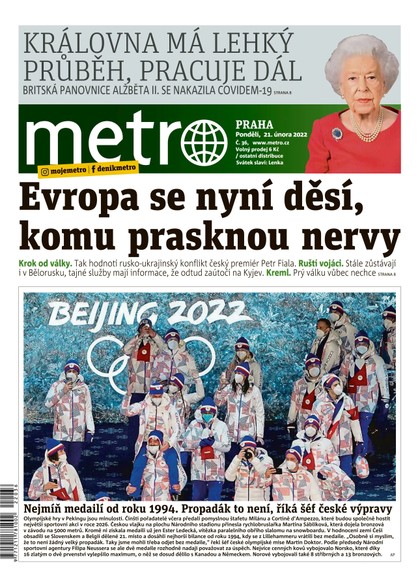 E-magazín METRO - 21.2.2022 - MAFRA, a.s.
