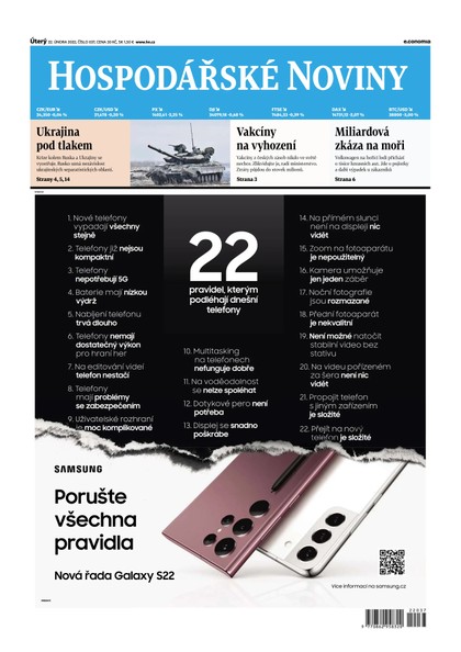E-magazín HN 037 - 22.2.2022 - Economia, a.s.