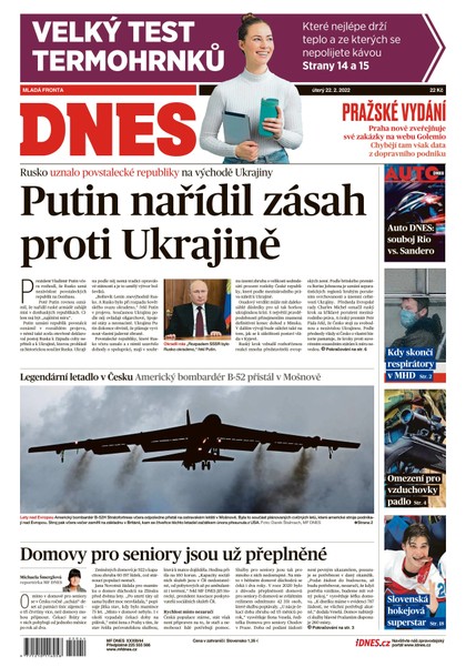 E-magazín MF DNES - 22.2.2022 - MAFRA, a.s.
