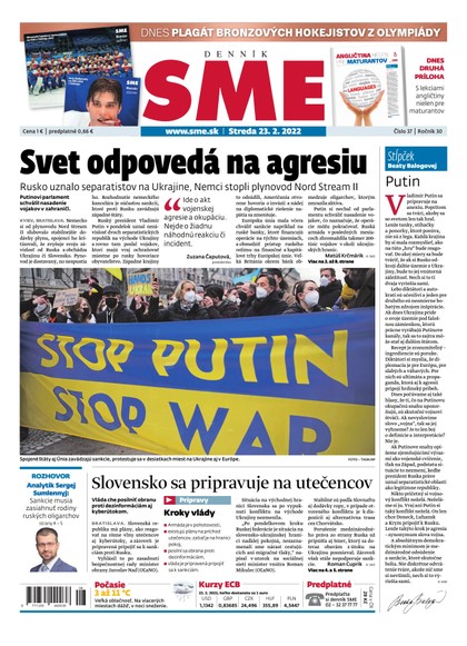 E-magazín SME 23-2-2022 - Petit Press, a.s. 
