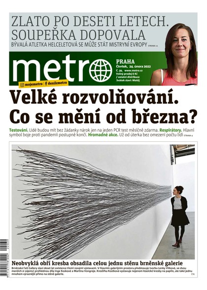 E-magazín METRO - 24.2.2022 - MAFRA, a.s.