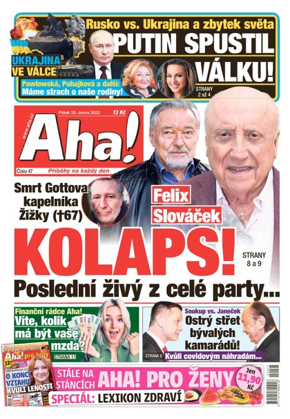 E-magazín AHA! - 25.2.2022 - CZECH NEWS CENTER a. s.