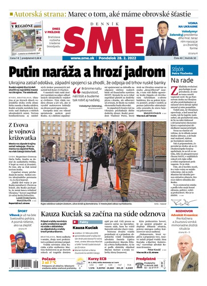 E-magazín SME 28-2-2022 - Petit Press, a.s. 