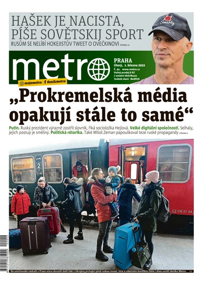 E-magazín METRO - 1.3.2022 - MAFRA, a.s.