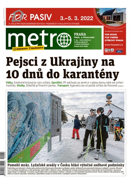 E-magazín METRO - 4.3.2022 - MAFRA, a.s.