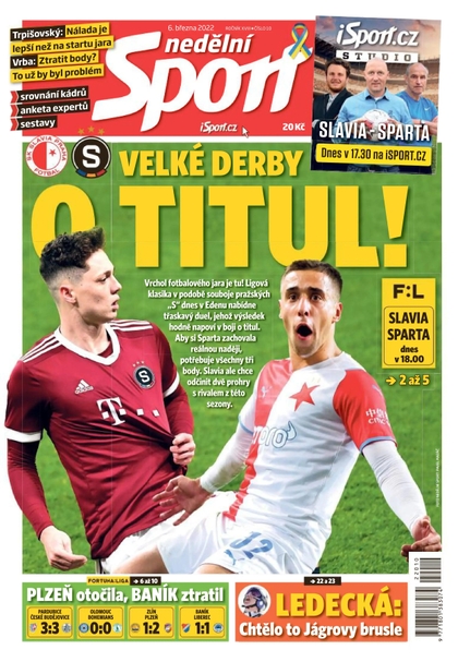 E-magazín Nedělní Sport - 6.3.2022 - CZECH NEWS CENTER a. s.