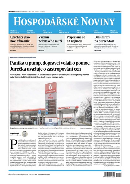 E-magazín HN 046 - 07.03.2022  - Economia, a.s.