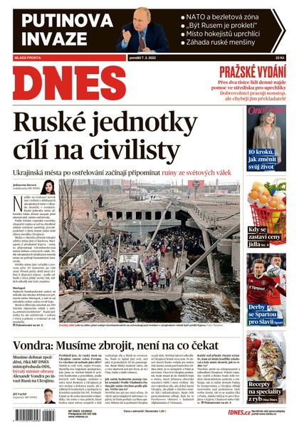 E-magazín MF DNES - 7.3.2022 - MAFRA, a.s.