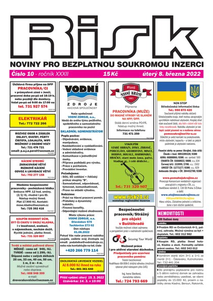 E-magazín Risk 10/2022 - Risk