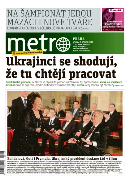 E-magazín METRO - 8.3.2022 - MAFRA, a.s.