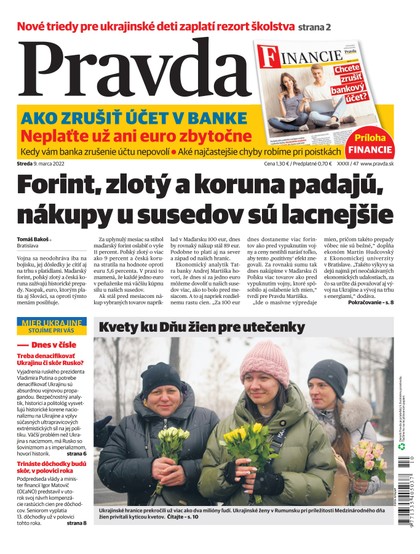 E-magazín Denník Pravda 09.03.2022 - OUR MEDIA SR a. s.