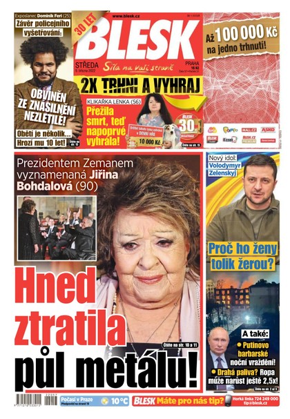 E-magazín Blesk - 9.3.2022 - CZECH NEWS CENTER a. s.