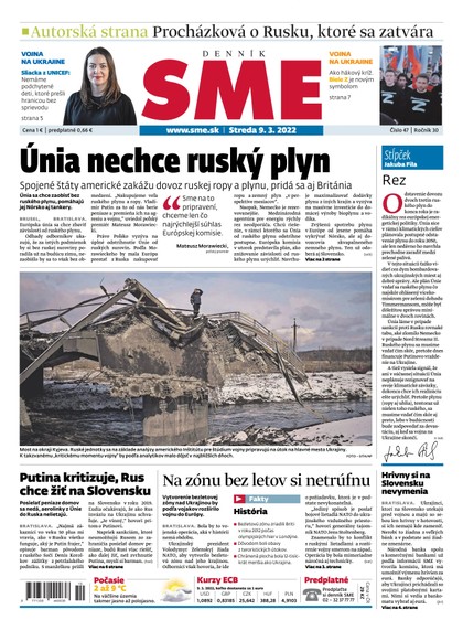 E-magazín SME 9-3-2022 - Petit Press, a.s. 