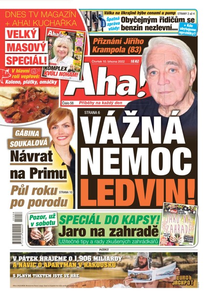 E-magazín AHA! - 10.3.2022 - CZECH NEWS CENTER a. s.