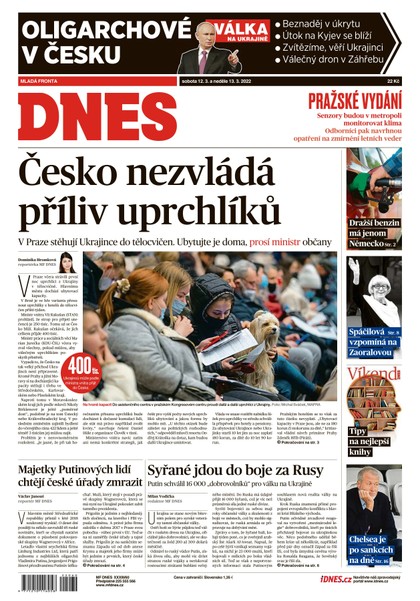 E-magazín MF DNES - 12.3.2022 - MAFRA, a.s.