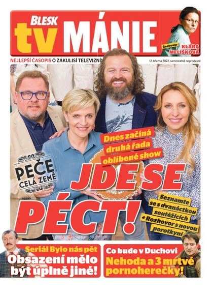 E-magazín Blesk Tv manie - 12.3.2022 - CZECH NEWS CENTER a. s.