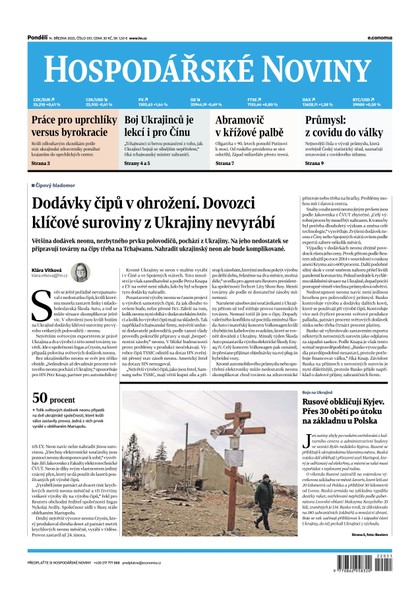 E-magazín HN 051 - 14.3.2022 - Economia, a.s.