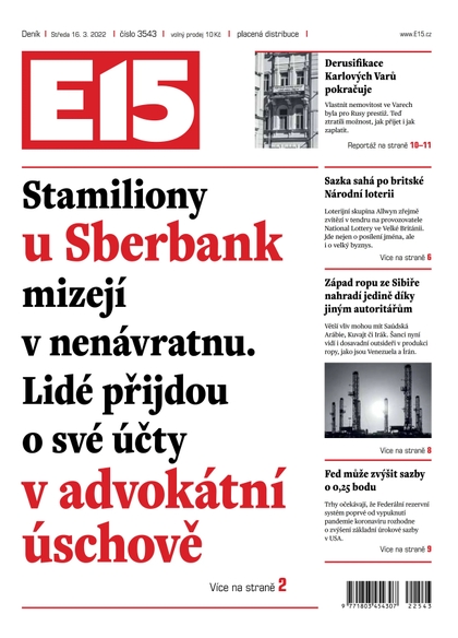 E-magazín E15 - 16.3.2022 - CZECH NEWS CENTER a. s.