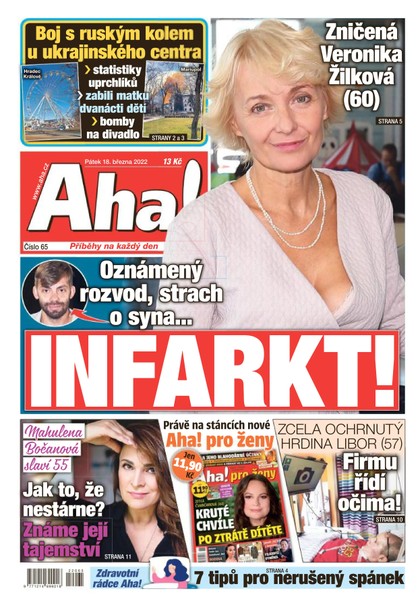 E-magazín AHA! - 18.3.2022 - CZECH NEWS CENTER a. s.