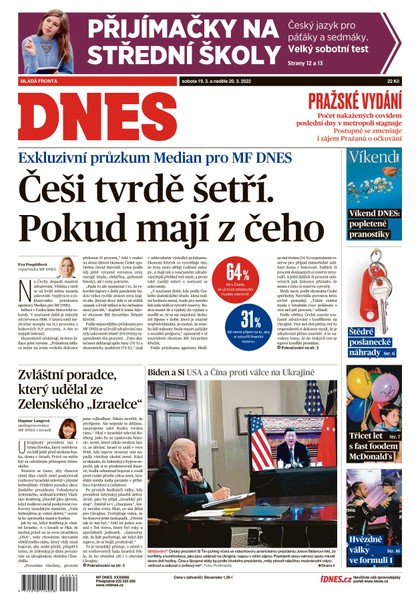 E-magazín MF DNES - 19.3.2022 - MAFRA, a.s.