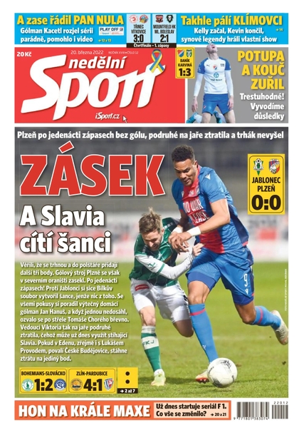 E-magazín Nedělní Sport - 20.3.2022 - CZECH NEWS CENTER a. s.