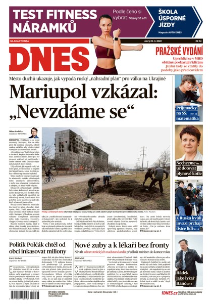 E-magazín MF DNES - 22.3.2022 - MAFRA, a.s.