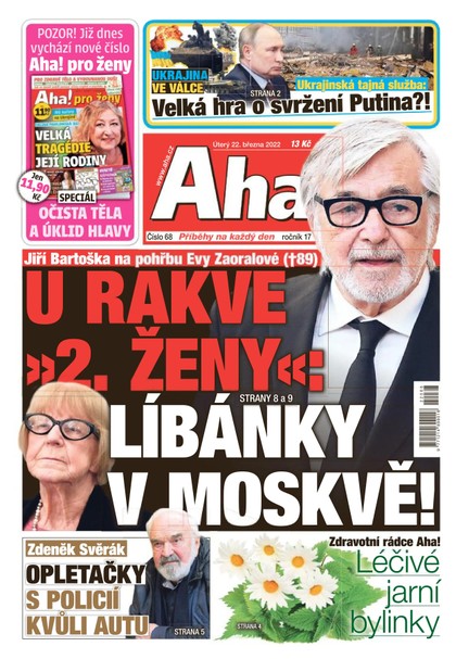 E-magazín AHA! - 22.3.2022 - CZECH NEWS CENTER a. s.