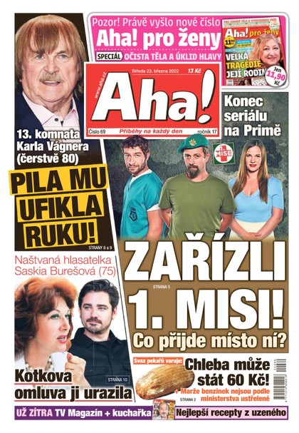 E-magazín AHA! - 23.3.2022 - CZECH NEWS CENTER a. s.
