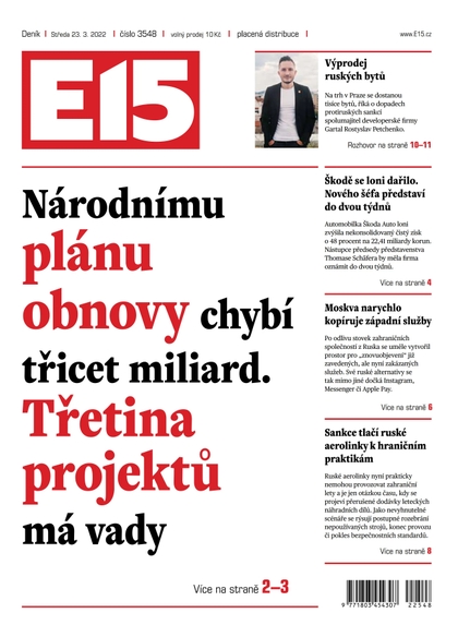 E-magazín E15 - 23.3.2022 - CZECH NEWS CENTER a. s.