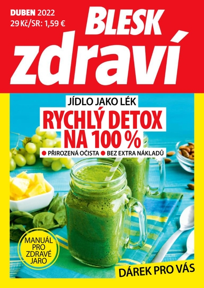 E-magazín Příloha Blesk Zdraví Detox - 04/2022 - CZECH NEWS CENTER a. s.
