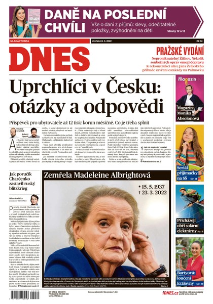 E-magazín MF DNES - 24.3.2022 - MAFRA, a.s.