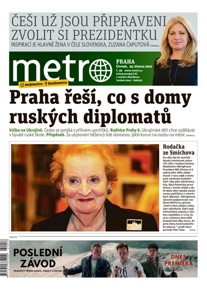 E-magazín METRO - 24.3.2022 - MAFRA, a.s.