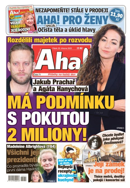 E-magazín AHA! - 25.3.2022 - CZECH NEWS CENTER a. s.