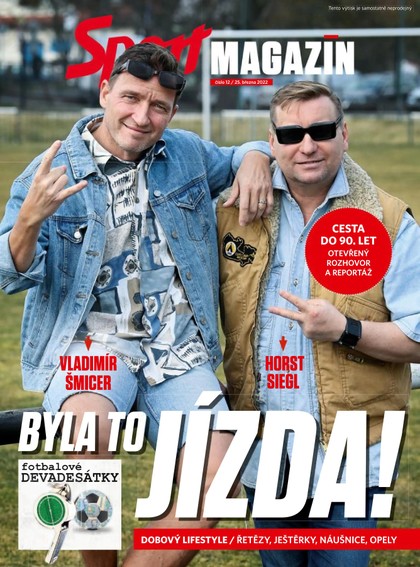 E-magazín Příloha Sport magazín - 25.3.2022 - CZECH NEWS CENTER a. s.