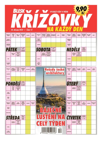 E-magazín Blesk Křížovky na každý den - 12/2022 - CZECH NEWS CENTER a. s.